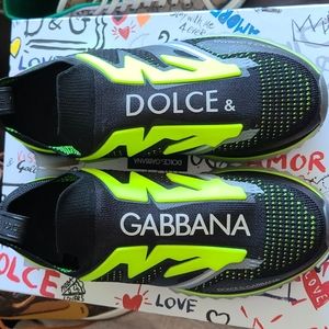 Men Dolce & Gabbana Mesh Sorrento Sneakers